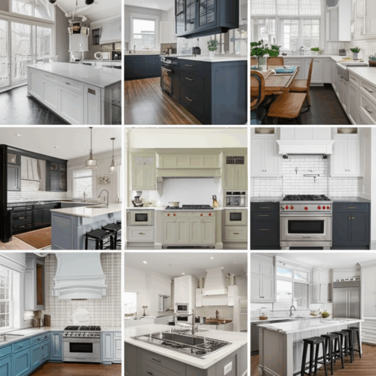꿈의 주방 인테리어: 완벽한 공간을 위한 모든 것